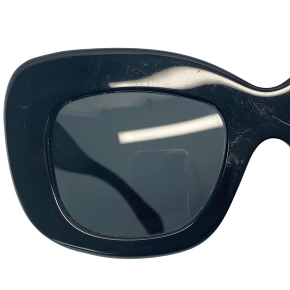 Celine CL 41432/S 807 IR Oversize Black Sunglasses - Picture 8 of 15